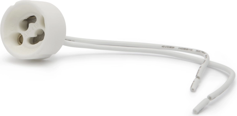 Soclu ceramic GU10 cu conductori