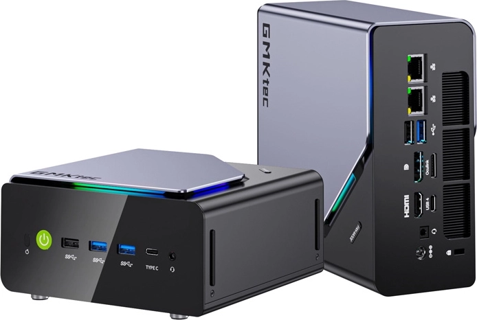 Mini PC GMKtec K12 cu procesor Ryzen 7, 32 GB RAM și SSD de 1 TB, Windows 11 Pro