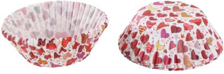 Coșulețe de hârtie pentru brioșe TORO, 60 buc