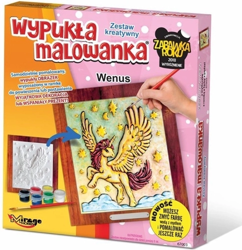 Unicornul Venus – pictură 3D în relief MIRAGE HOBBY