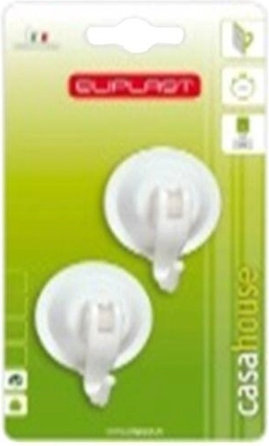 Cârlig cu ventuză 4,2 cm, plastic, mix de culori (2 buc.)