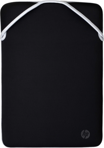 Husă reversibilă din neopren pentru laptop 15,6" negru/argintiu HP
