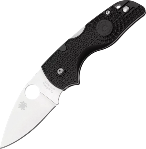 Spyderco Lil Native Lightweight Black cuțit de buzunar pliabil 6,3 cm