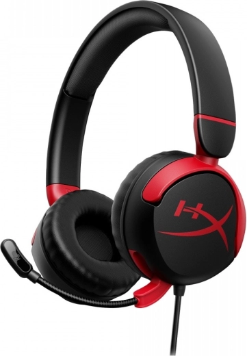 HyperX Cloud Mini căști de gaming pentru copii cu microfon (negru)
