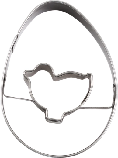 Forme de tăiat din inox pentru Paște – puișor 4–6 cm
