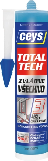 Adeziv și etanșant universal 290 ml CEYS Total Tech Albastru
