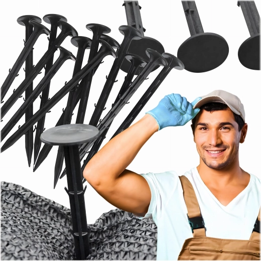 Țăruși de ancorare pentru material nețesut 15 cm - 50 buc.