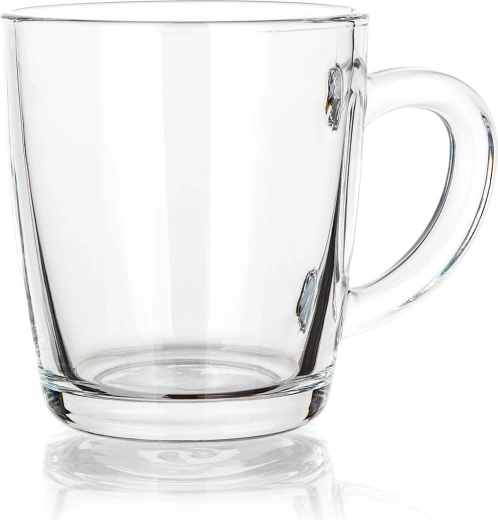 Cană din sticlă Basic 330 ml