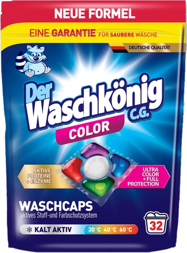 Capsule de spălat WASCHKÖNIG Color 32 de spălări