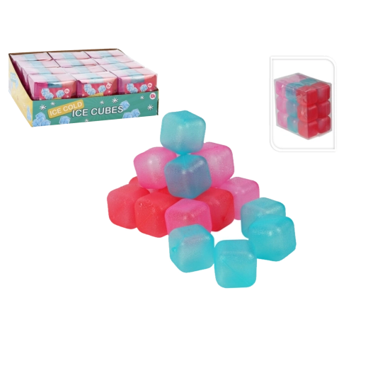 Set de cuburi de răcire reutilizabile pentru băuturi, 18 buc.