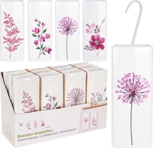 Evaporator ceramic pentru radiator Flori, 20,5 × 8 × 3,5 cm