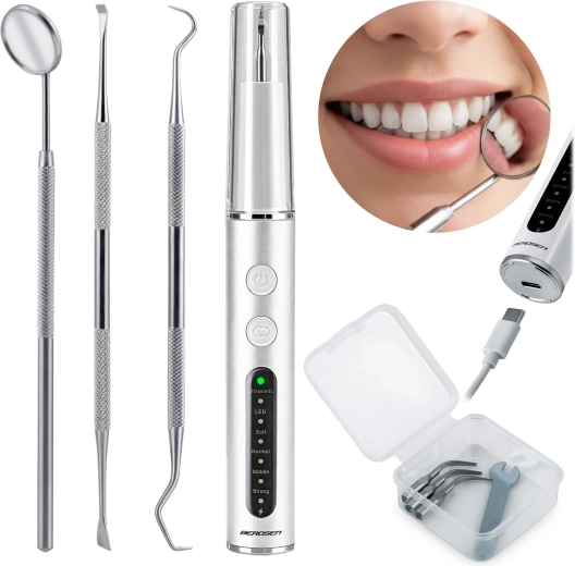 Scaler ultrasonic pentru dinți cu 4 moduri și LED BERDSEN BD-251
