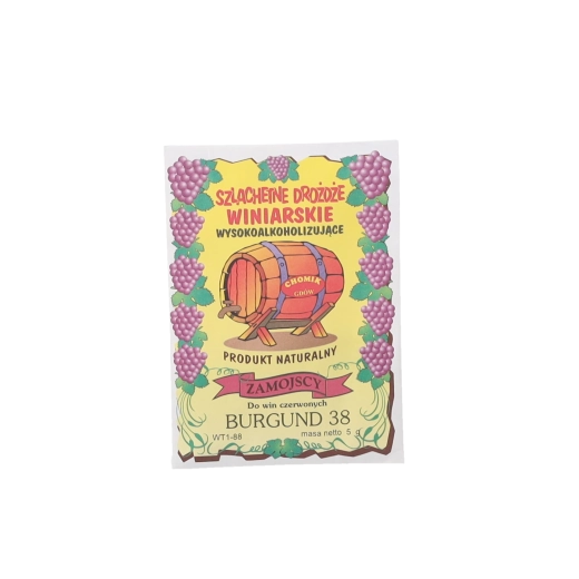 Drojdie de vin Burgund pentru vin roșu