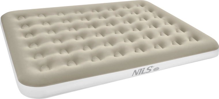 NILS Camp saltea gonflabilă bej 203 × 152 × 22 cm