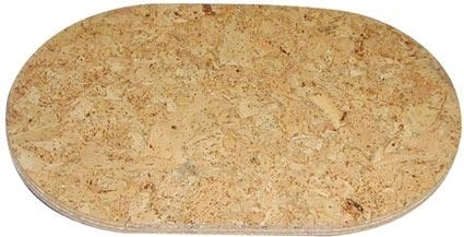 Suporturi de masă ovale din plută 29 × 19 cm, set de 6 bucăți