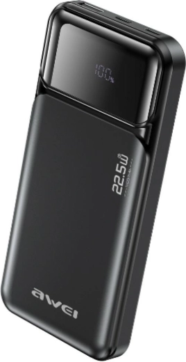 Awei powerbank PA-90 22,5 W PD 10000 mAh cu 2 USB-C