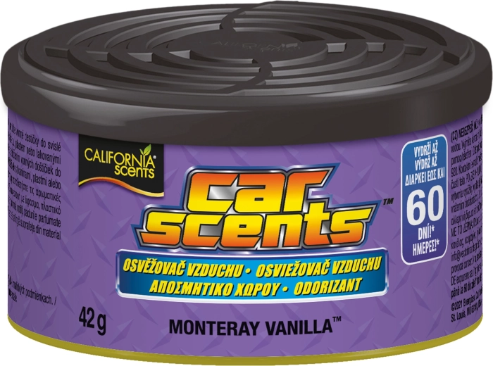 Parfum pentru mașină CALIFORNIA SCENTS Monterey Vanilla