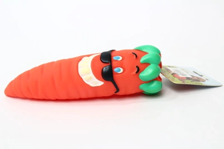 Morcov cu scârțâitor pentru câini 19 cm