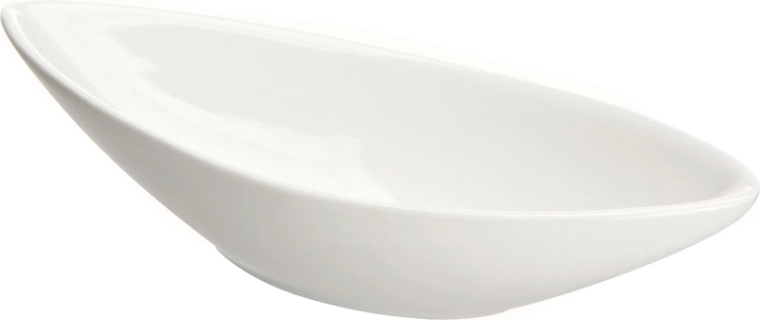Bol oval din porțelan Regular 19 cm, 200 ml, crem