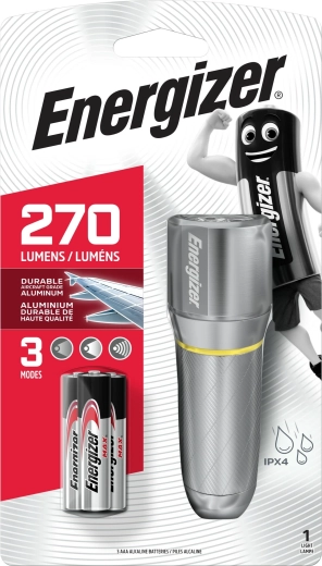 Lanternă de buzunar Energizer Vision Metal HD 3× AAA