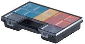 Organizator NORP 12" cu 12 compartimente 287 × 186 × 50 mm