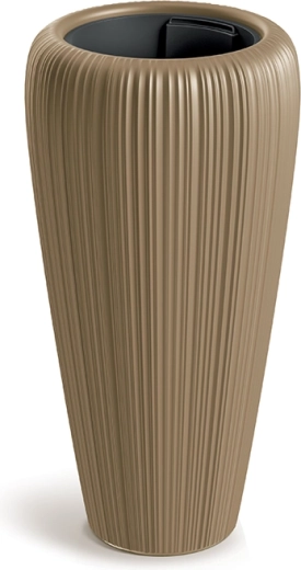 Ghiveci Orobo de culoare caramel, 39,5 cm
