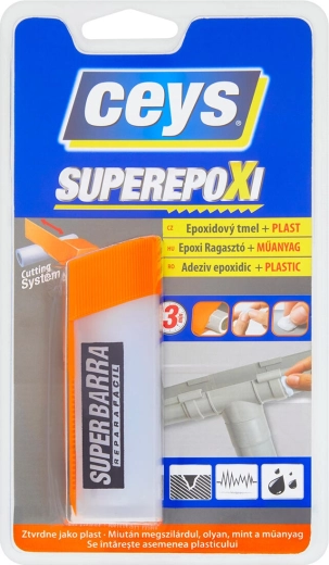 Chit epoxidic de reparații pentru plastic 48 g CEYS