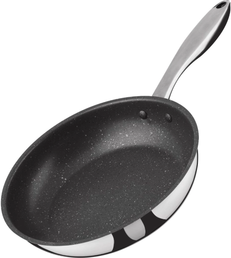 Tigaie din inox Lamart cu suprafață antiaderentă, 24 cm
