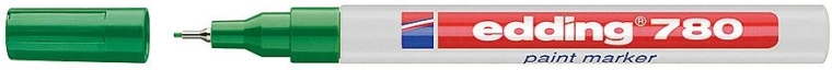 Marker cu vopsea Edding 780 verde