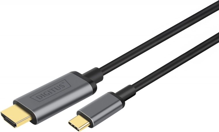 Adaptor cablu HDMI 4K 30Hz la USB Tip C 3.1 negru 1.8m