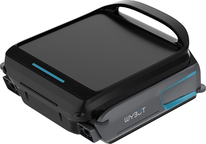 Skimmer robotic fără fir cu energie solară pentru curățarea suprafeței piscinei WYBOT F1