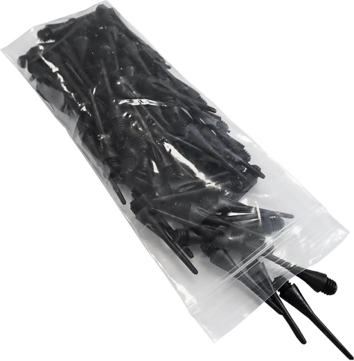 Brother vârfuri de plastic de schimb pentru săgeți negre - set 100 buc