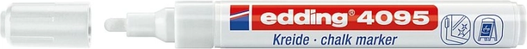 Marker cu cretă edding 4095 alb