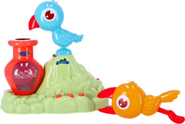 Jucărie pentru agilitatea păsărilor, care bea apă