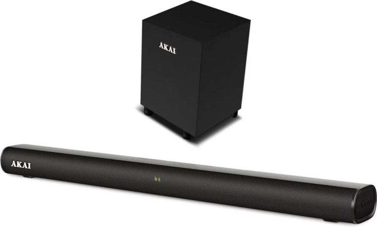 Soundbar Akai 2.1 cu subwoofer 80 W RMS
