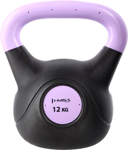 Kettlebell compozit HMS Vin-Bell 12 kg, mov deschis