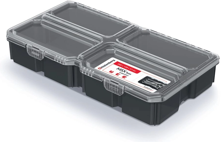 Organizator Prosperplast MSX Box pentru șuruburi și accesorii mici
