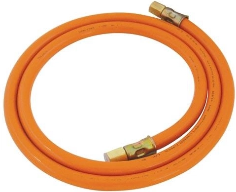 Furtun de gaz 1,2 m cu capete din alamă M9x0,75