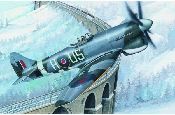 Model avion Hawker Tempest MK.V