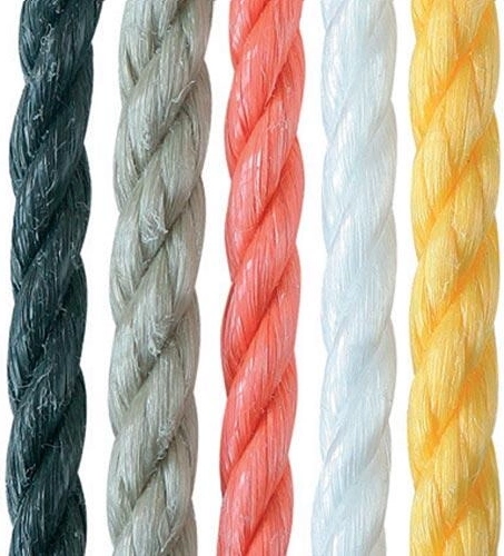 Sfoară răsucită colorată din polipropilenă 6 mm 100 m