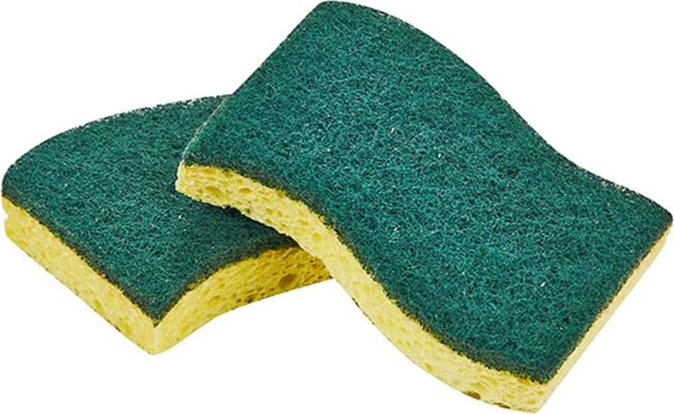 Burete de vase verde/galben – set 2 buc