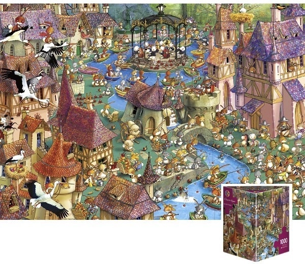 Puzzle HEYE Králíčkov 1000 piese