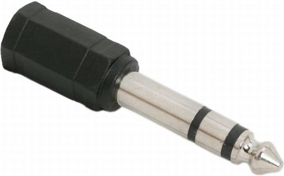 Adaptor stereo Jack de 3,5 mm la Jack de 6,3 mm