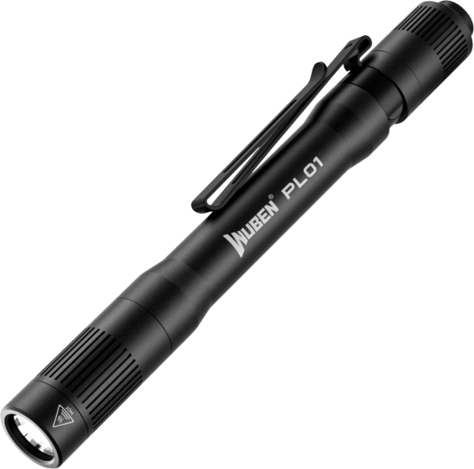 Wuben PL01 lanternă LED de buzunar tip stilou 650 lm neagră