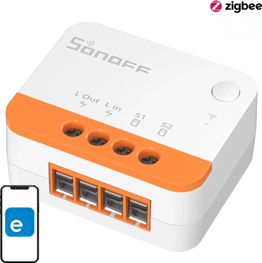 Sonoff ZBMINIL2 întrerupător mini inteligent Zigbee 3.0 fără nul