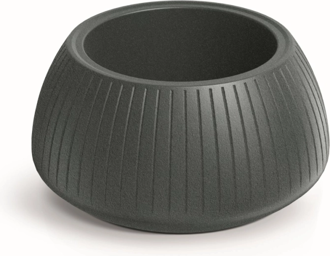 Ghiveci Coro Bowl 48 cm grafit