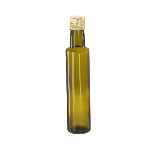 Sticlă de sticlă Dorica 250 ml verde măsliniu închis