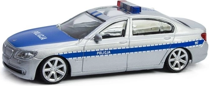 Model auto BMW 7 poliție Rastar 1:43 - 1 buc