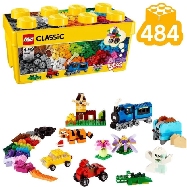 LEGO Classic 10696 Cutie creativă de dimensiune medie