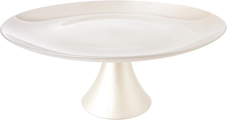 Suport de servire din sticlă pentru tort, 28 cm